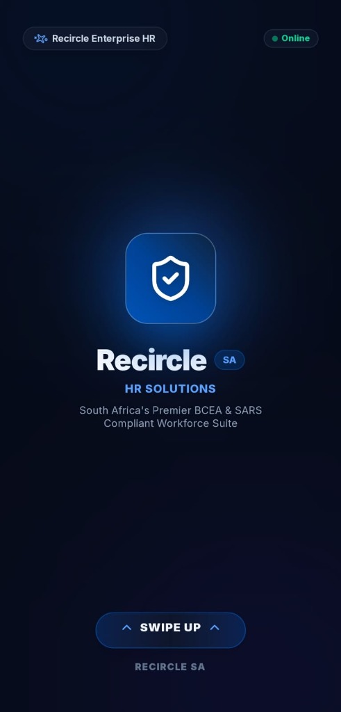 Recircle SA Mobile View